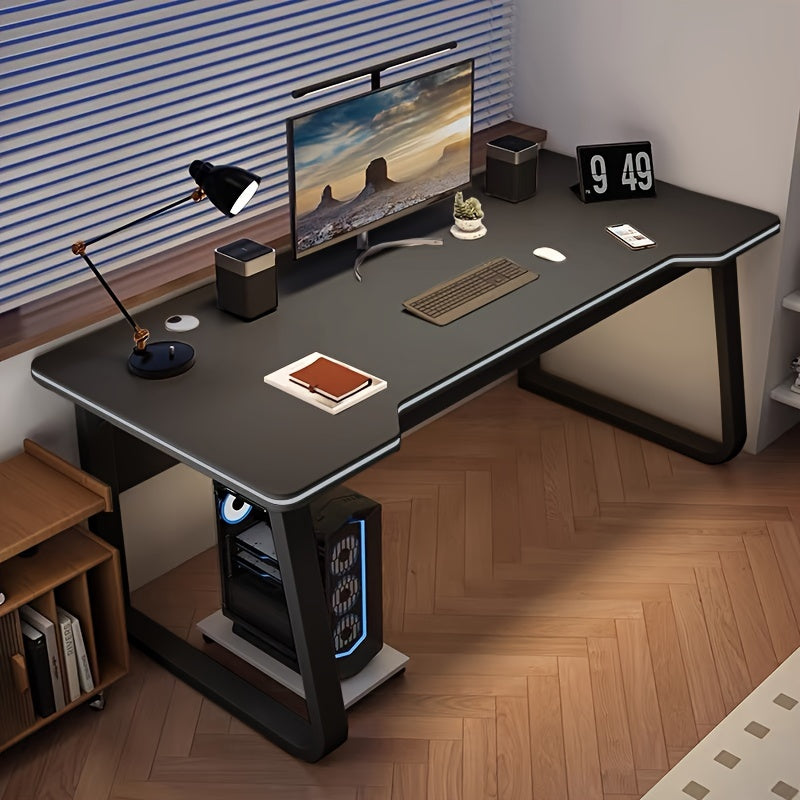 Computer Desk, Large Executive Office Desk, Wide Simple Study Writing Desk, Workstation Business Furniture For Home Office