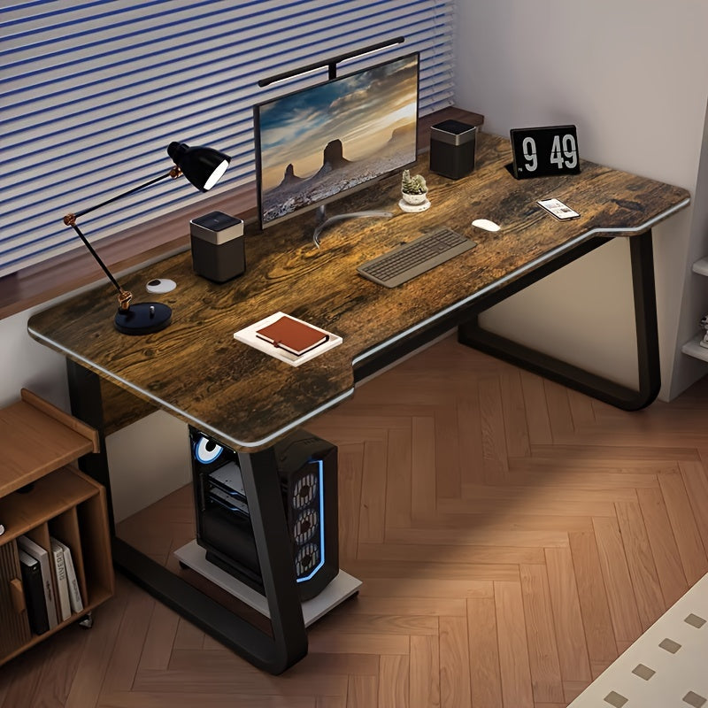Computer Desk, Large Executive Office Desk, Wide Simple Study Writing Desk, Workstation Business Furniture For Home Office